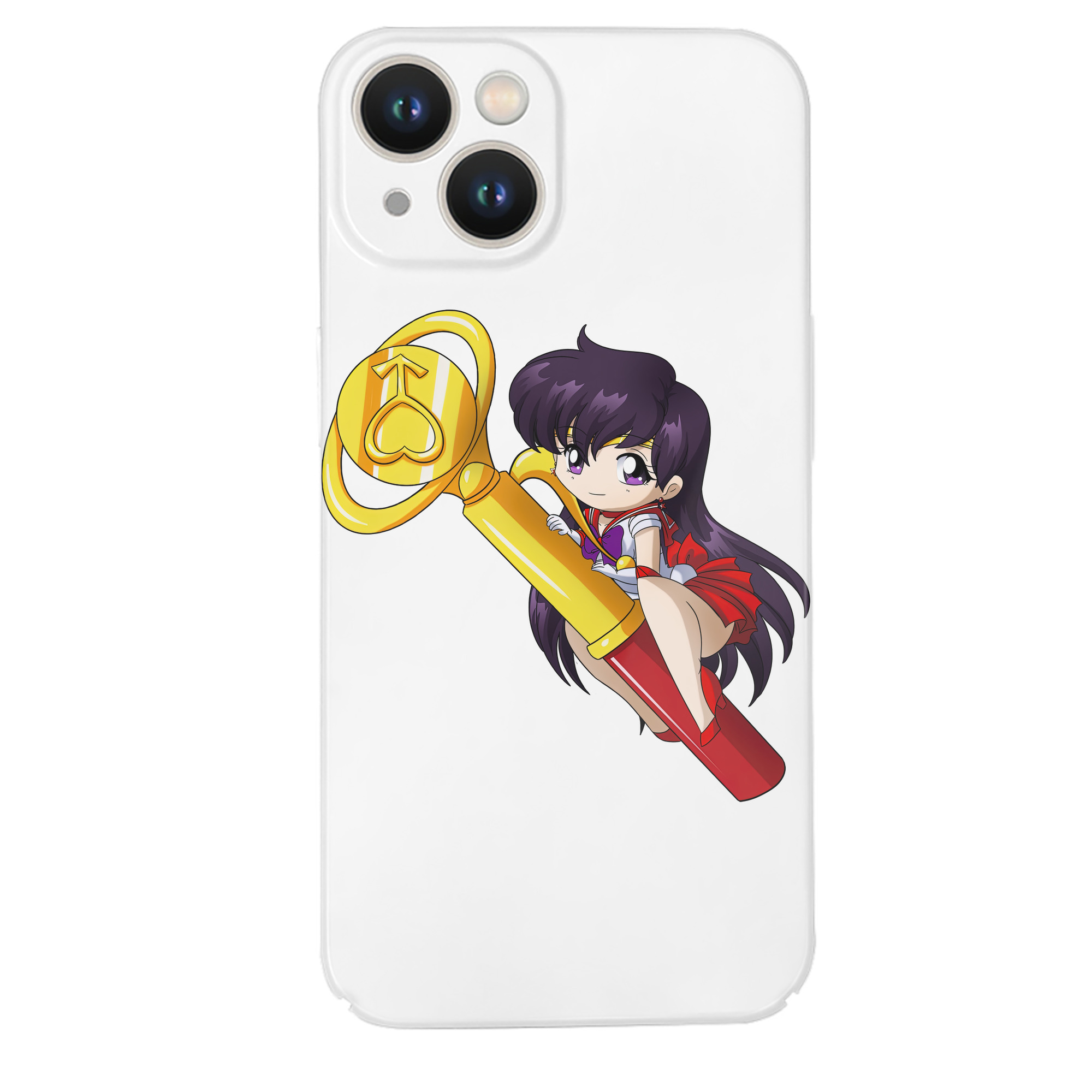 （画像用） 美少女戦士セーラームーン 火野レイ ひの レイ Sailor Moon Hino Rei （セーラーマーズ,Sailor Mars） 【iPhone 14シリーズ対応】ハードケース